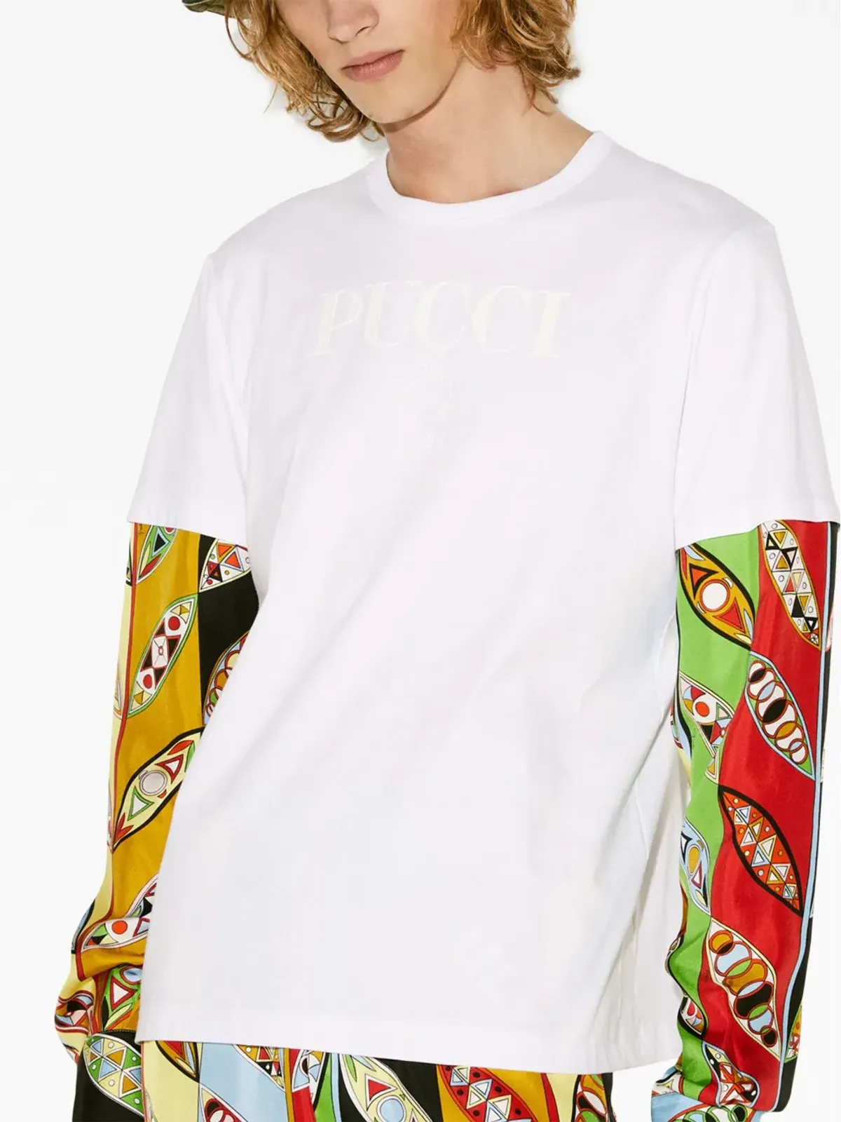 PUCCI グラフィックプリント長袖Tシャツ - 画像5
