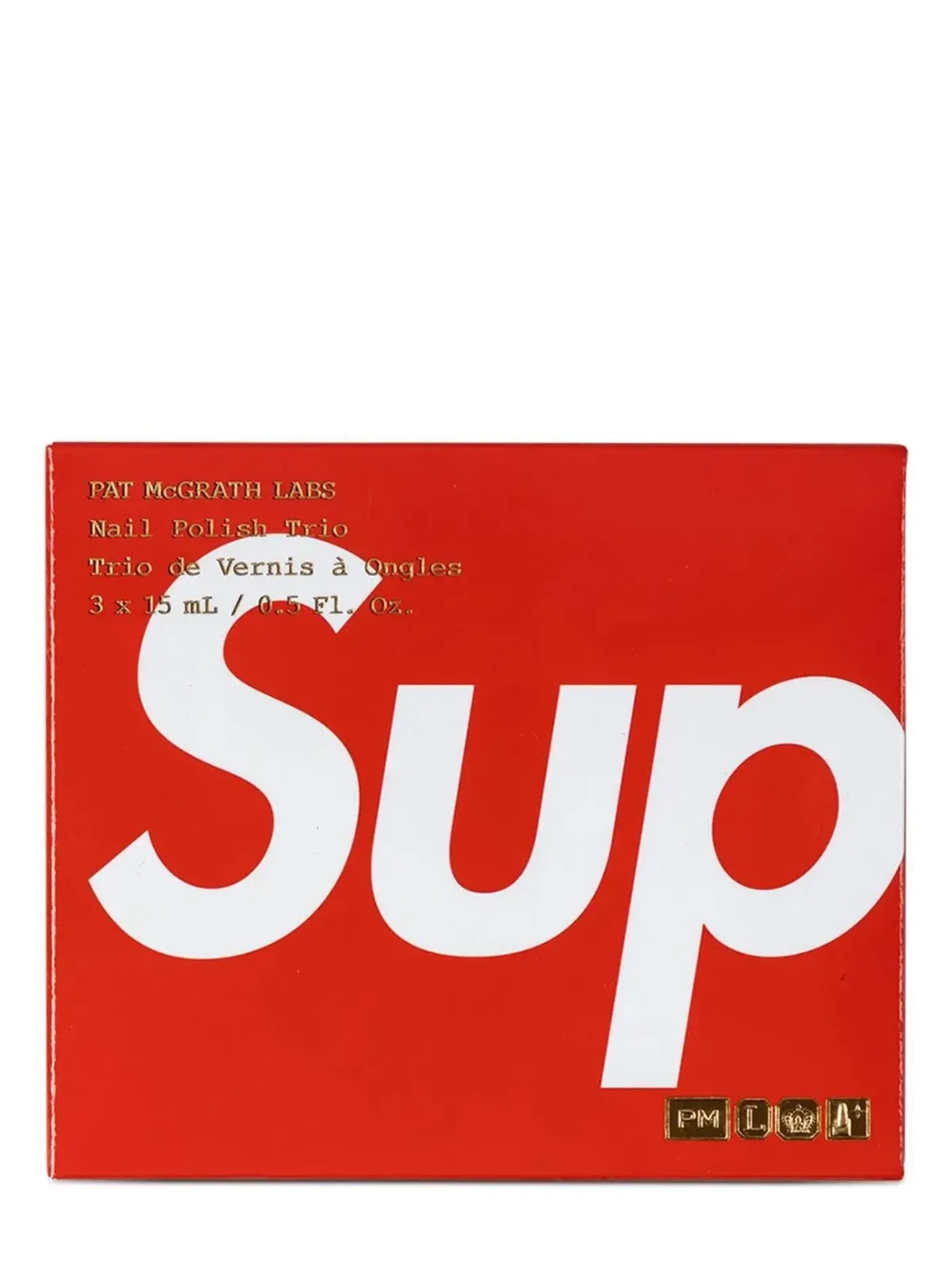 Supreme ネイルポリッシュセット（3本） RED/WHITE/BLACK - 画像3