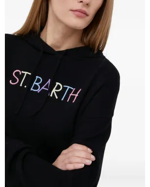 MC2 Saint Barth ロゴ刺繍フーディー - サムネイル4