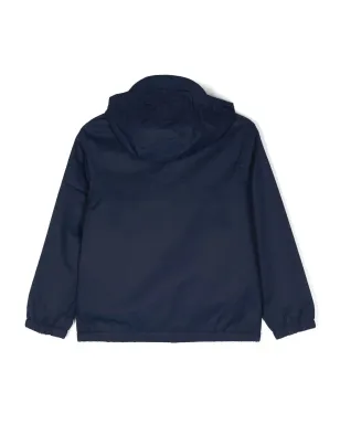 POLO RALPH LAUREN KIDS ロゴプリント ジップアップ フード付き ジャケット - サムネイル2