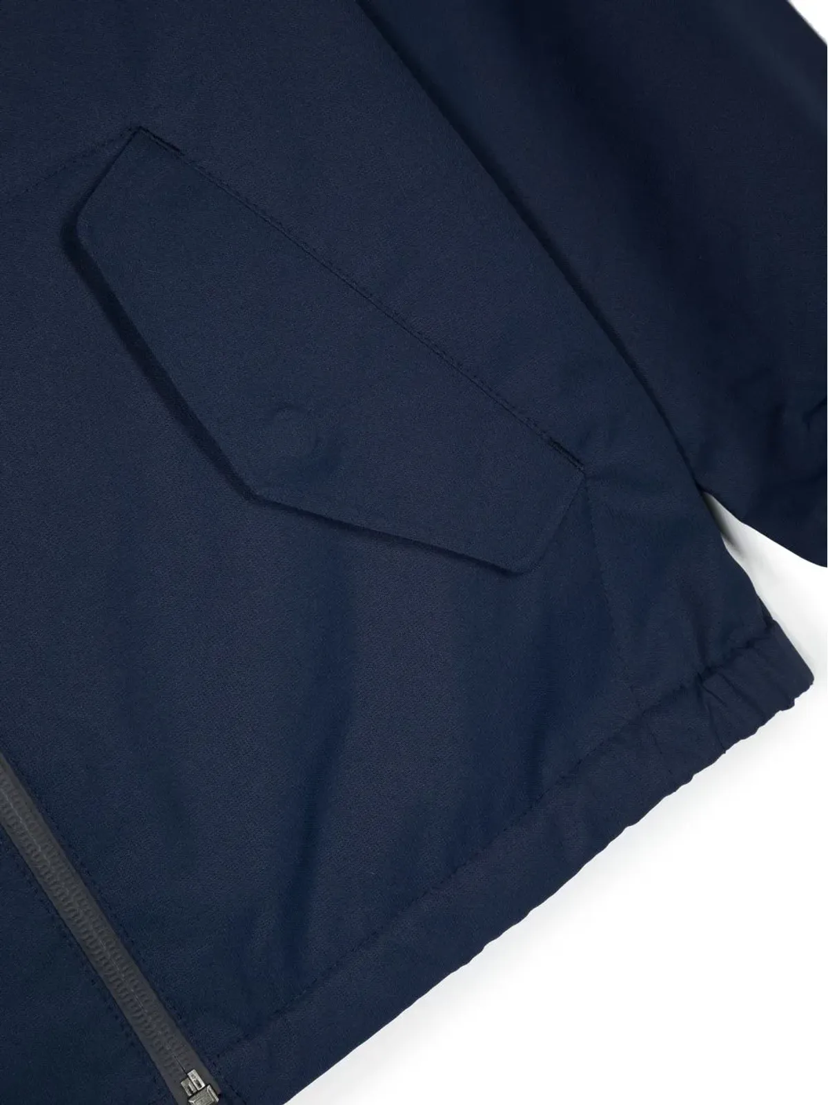 POLO RALPH LAUREN KIDS ロゴプリント ジップアップ フード付き ジャケット - 画像3