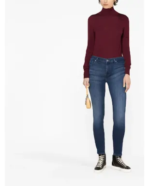 7 For All Mankind フェード加工のスキニージーンズ - サムネイル2