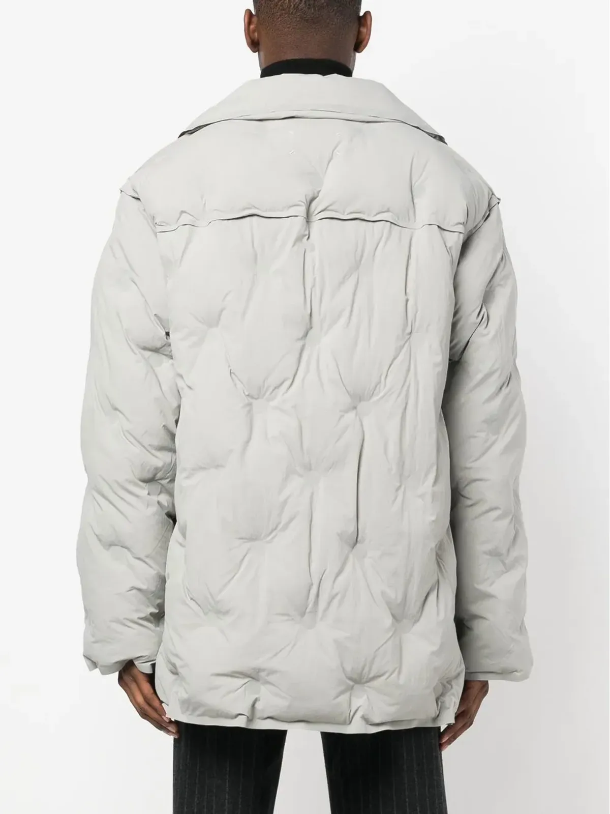 Maison Margiela シングルブレストパデッドコート - 画像4