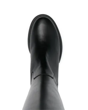 Stuart Weitzman ソーホー カーフレングス レザー ブーツ - サムネイル4