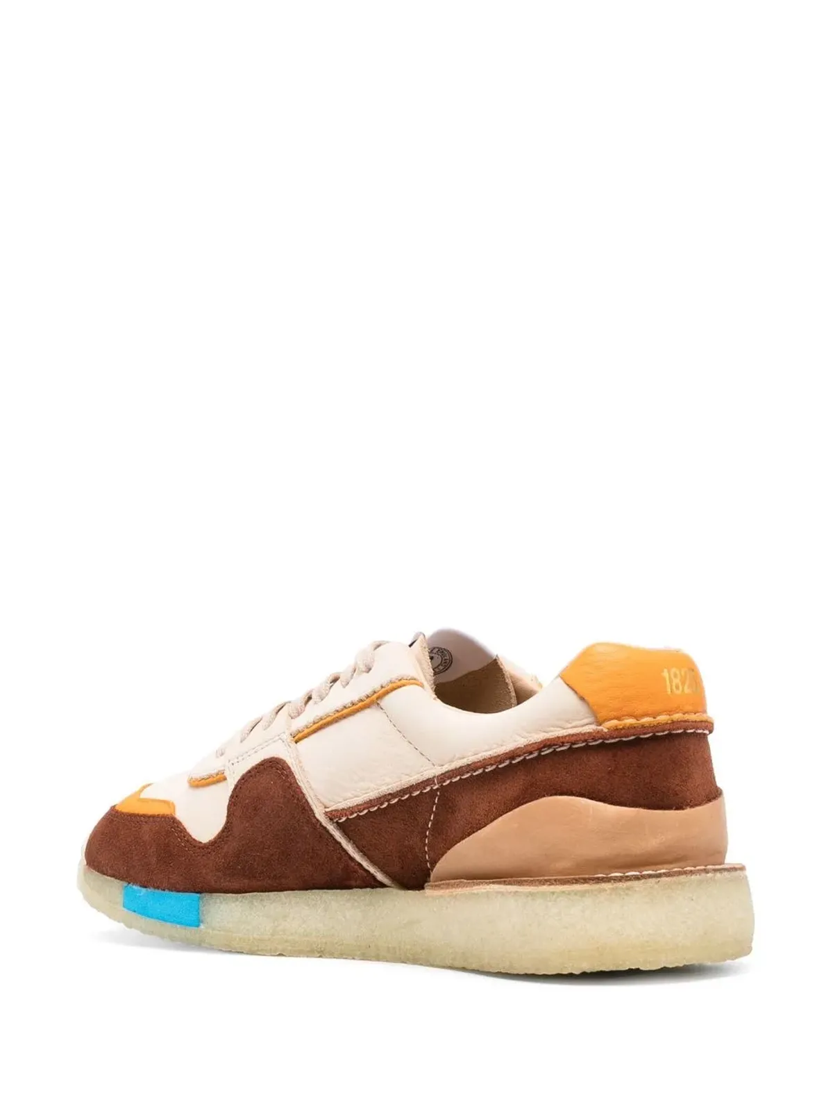 Clarks Originals カラーブロック パネルド ロー・トップスニーカー - 画像3