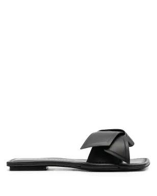 Acne Studios リボンディテール レザーサンダル - サムネイル1