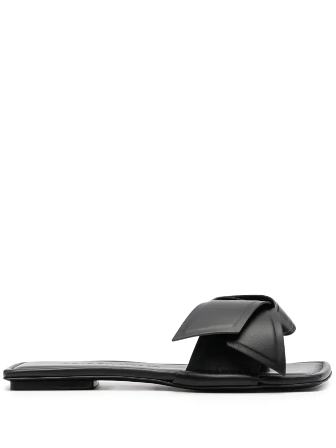 Acne Studios Acne Studios リボンディテール レザーサンダルの商品画像