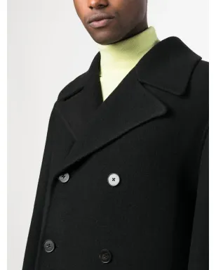 Jil Sander ダブルブレスト ヴァージンウール コート - サムネイル5