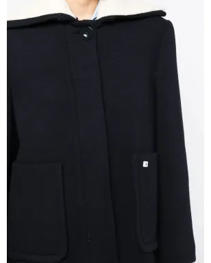 Low Classic ワイドカラーのシングルブレストコート - サムネイル5