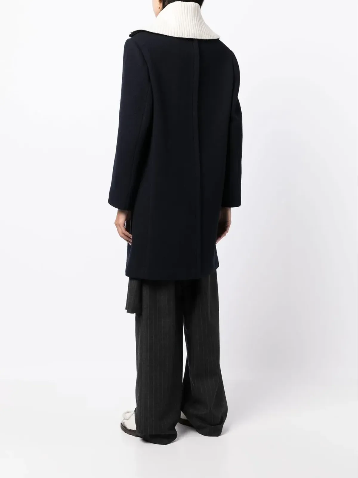 Low Classic ワイドカラーのシングルブレストコート - 画像4