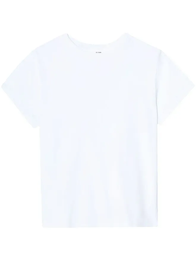 RE/DONE RE/DONE ベーシック半袖Tシャツ - ホワイトの商品画像