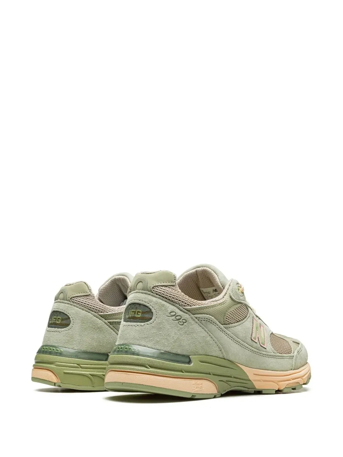 New Balance x Joe Freshgoods 993 パフォーマンスアート セージ スニーカー - 画像3