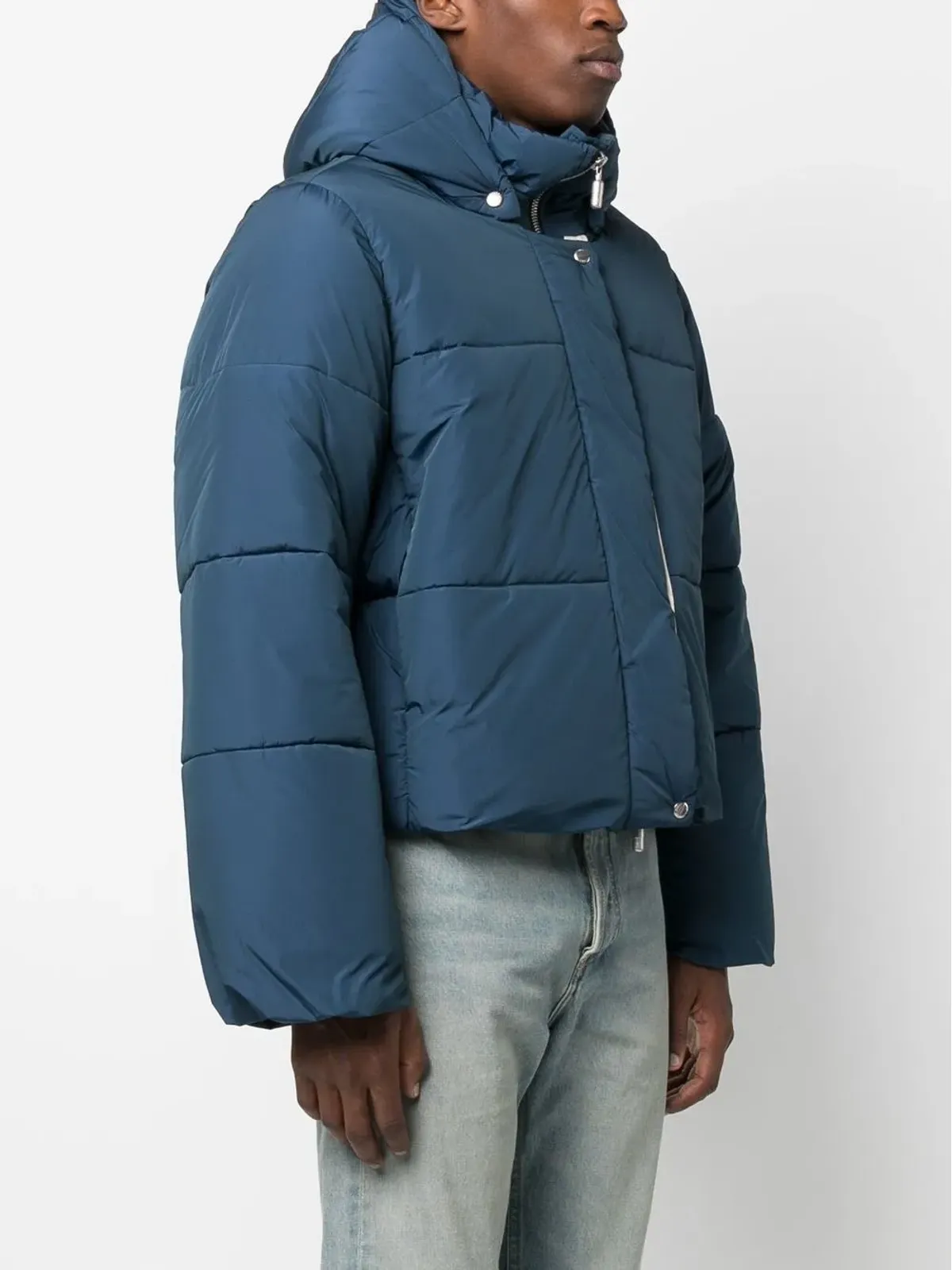 RHUDE ロゴプリント ダウンジャケット - 画像3