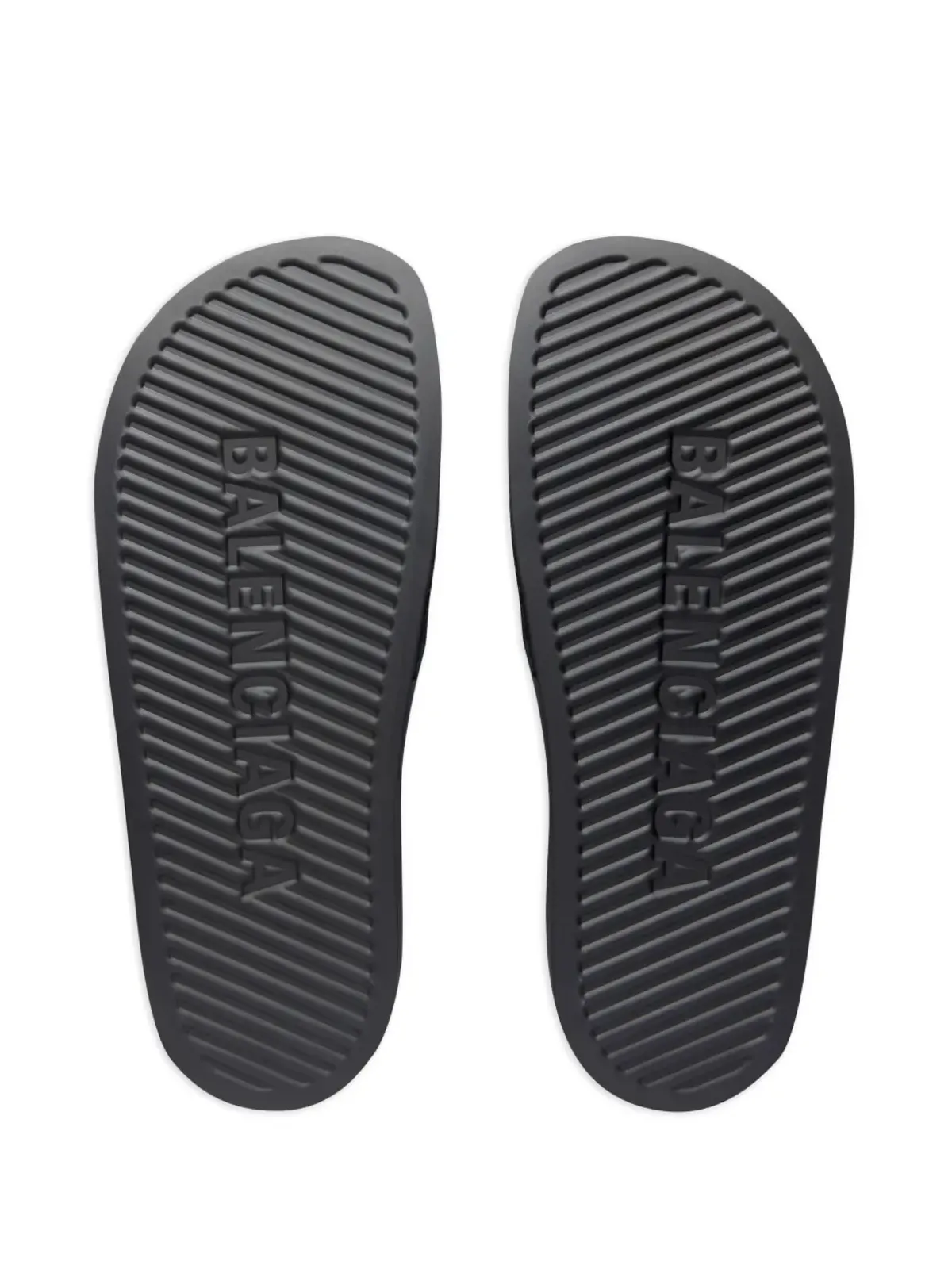 Balenciaga BB-monogram leather pool slides - Black - 画像5