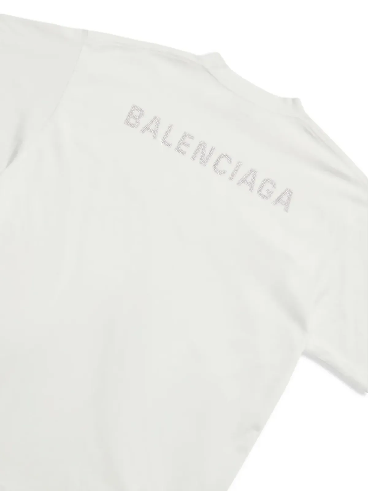 Balenciaga 刺繍ロゴ コットン Tシャツ - 画像5