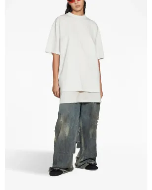 Balenciaga 刺繍ロゴ コットン Tシャツ - サムネイル2