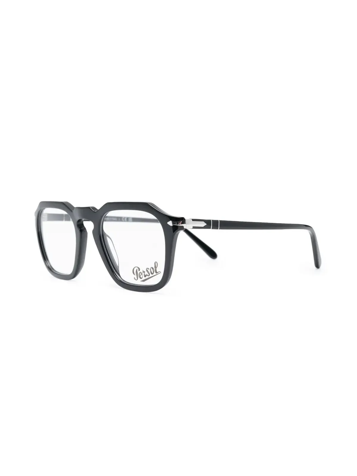 Persol 幾何学フレーム眼鏡 - 画像2