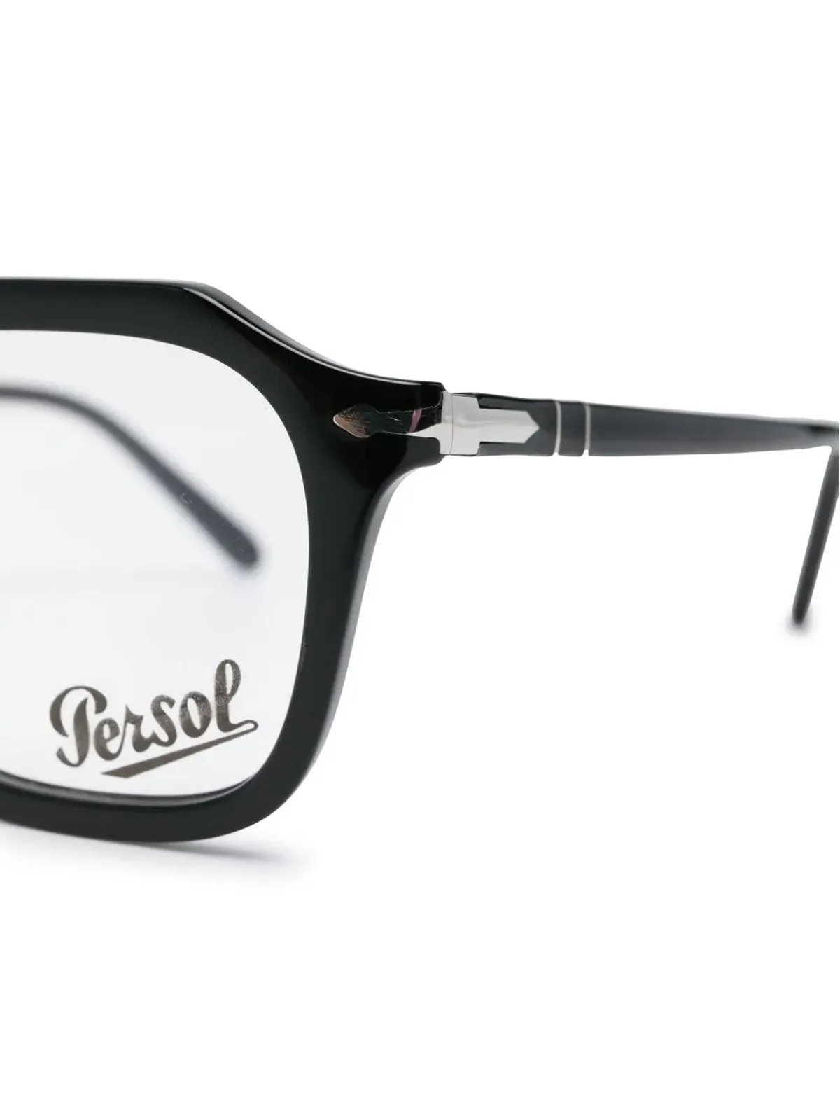 Persol 幾何学フレーム眼鏡 - 画像3