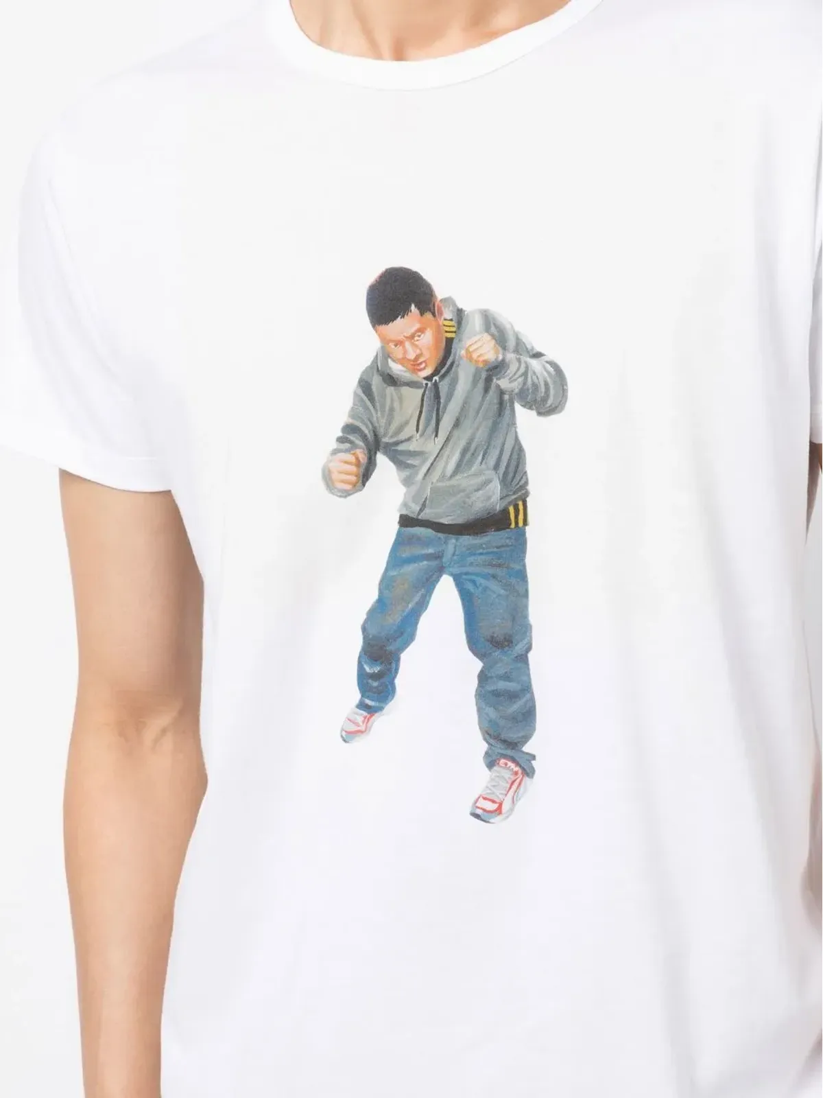 Leathersmith of London グラフィックプリント付きTシャツ - 画像5
