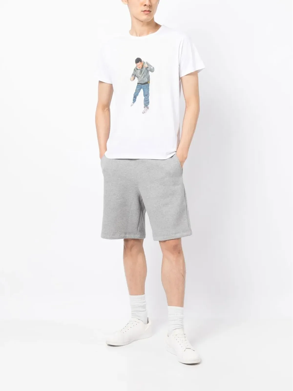 Leathersmith of London グラフィックプリント付きTシャツ - 画像2