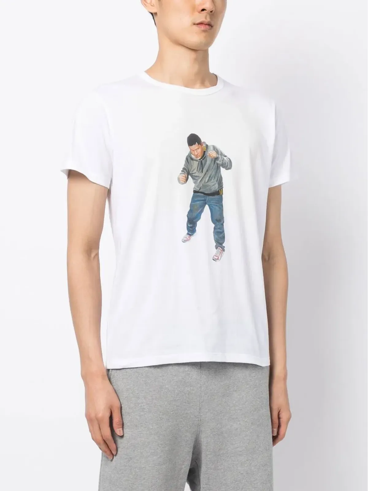 Leathersmith of London グラフィックプリント付きTシャツ - 画像3