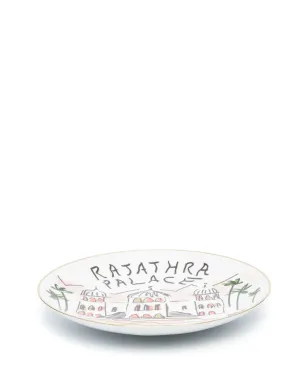 GINORI 1735 Rajathra Palace 磁器プレート - ホワイト - サムネイル2