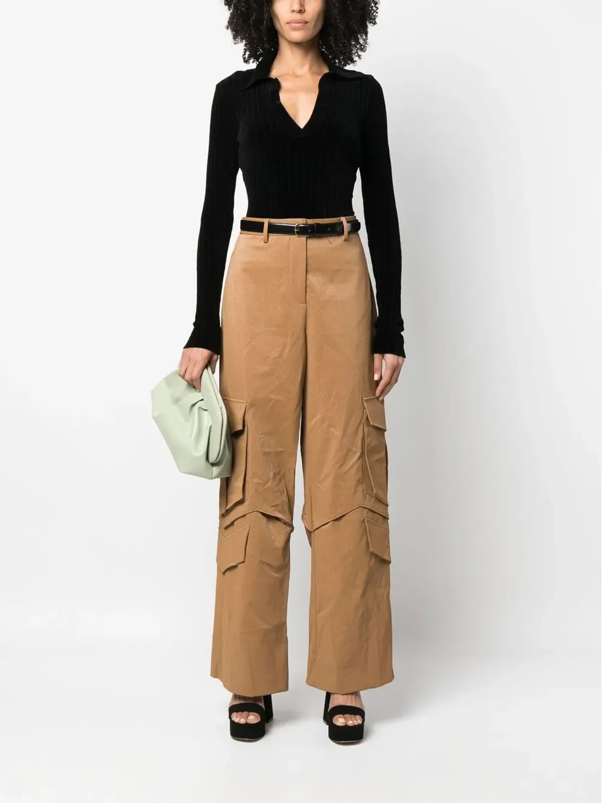 MSGM マルチポケットカーゴパンツ - 画像2