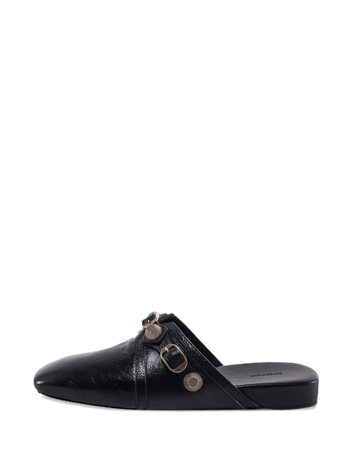 Balenciaga カゴール スタッズ レザー スリッパ - 画像5