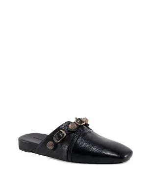 Balenciaga カゴール スタッズ レザー スリッパ - サムネイル2