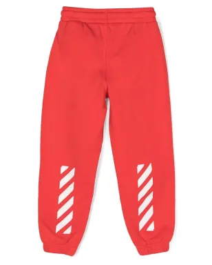 Off-White Kids ロゴプリント ドロウストリング トラックパンツ - サムネイル2