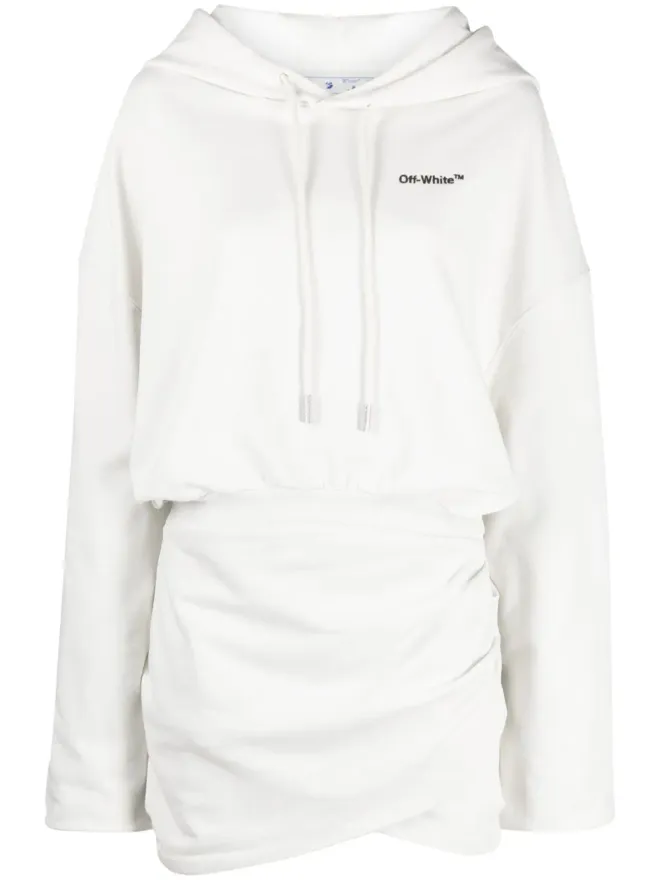OFF-WHITE Off-White For All フーディーミニドレスの商品画像