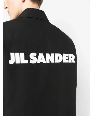 Jil Sander ロゴプリントコート - サムネイル5