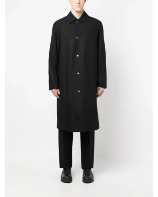 Jil Sander ロゴプリントコート - サムネイル3