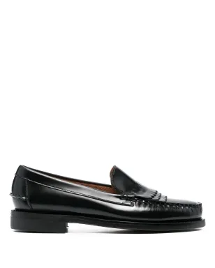 Sebago フリンジ付き チャンキーペニーローファー - ブラック - サムネイル1
