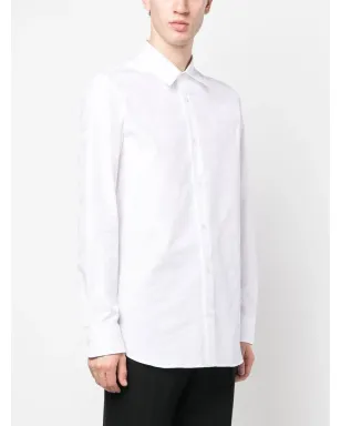 Alexander McQueen ロゴプリント コットンシャツ ホワイト - サムネイル3