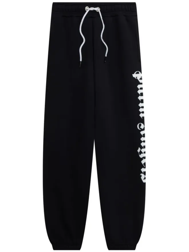 Palm Angels Palm Angels ロゴプリント ドローストリング スウェットパンツの商品画像