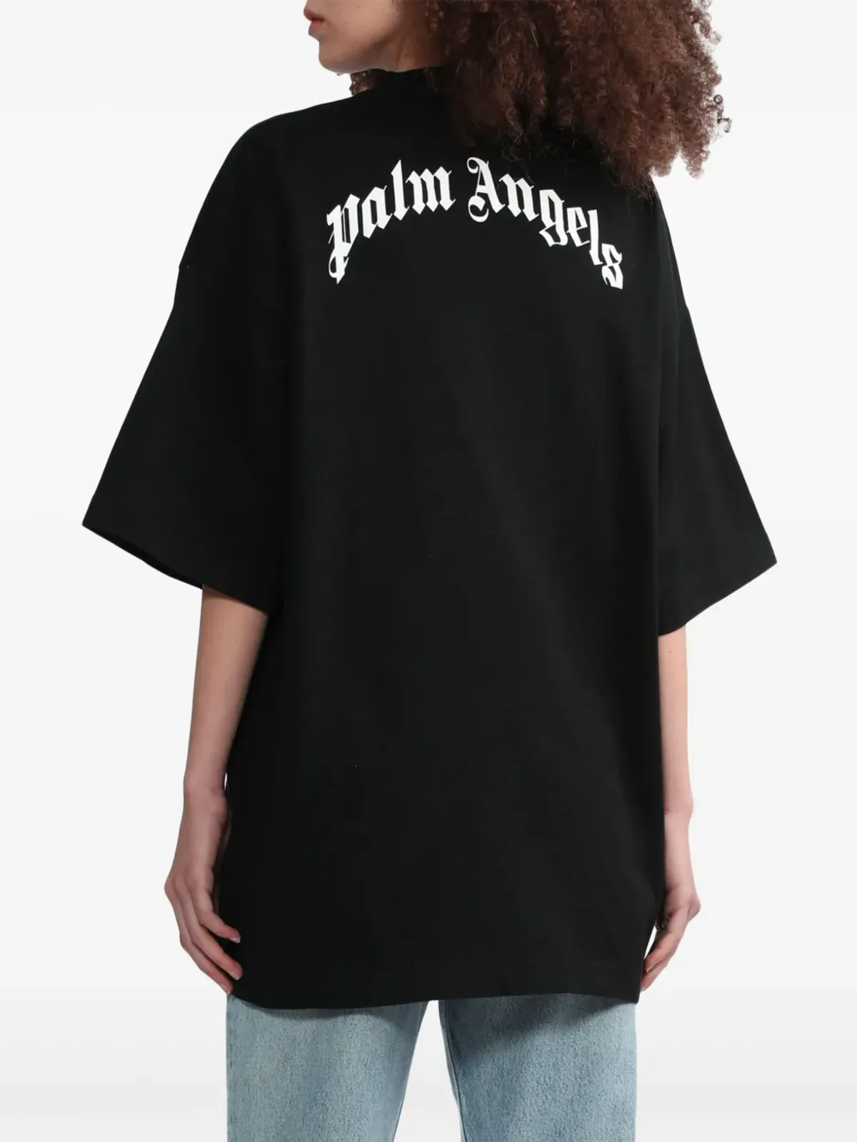 Palm Angels ブロークンベア コットンTシャツ - ブラック - 画像4