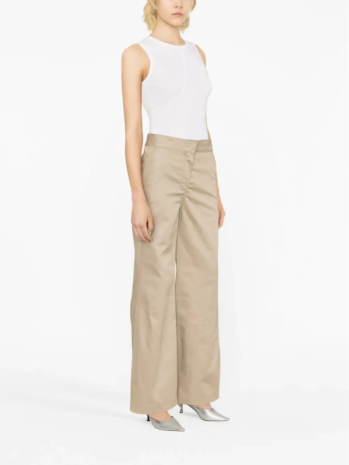 Palm Angels リバーシブルウエストバンド チノパンツ - 画像4