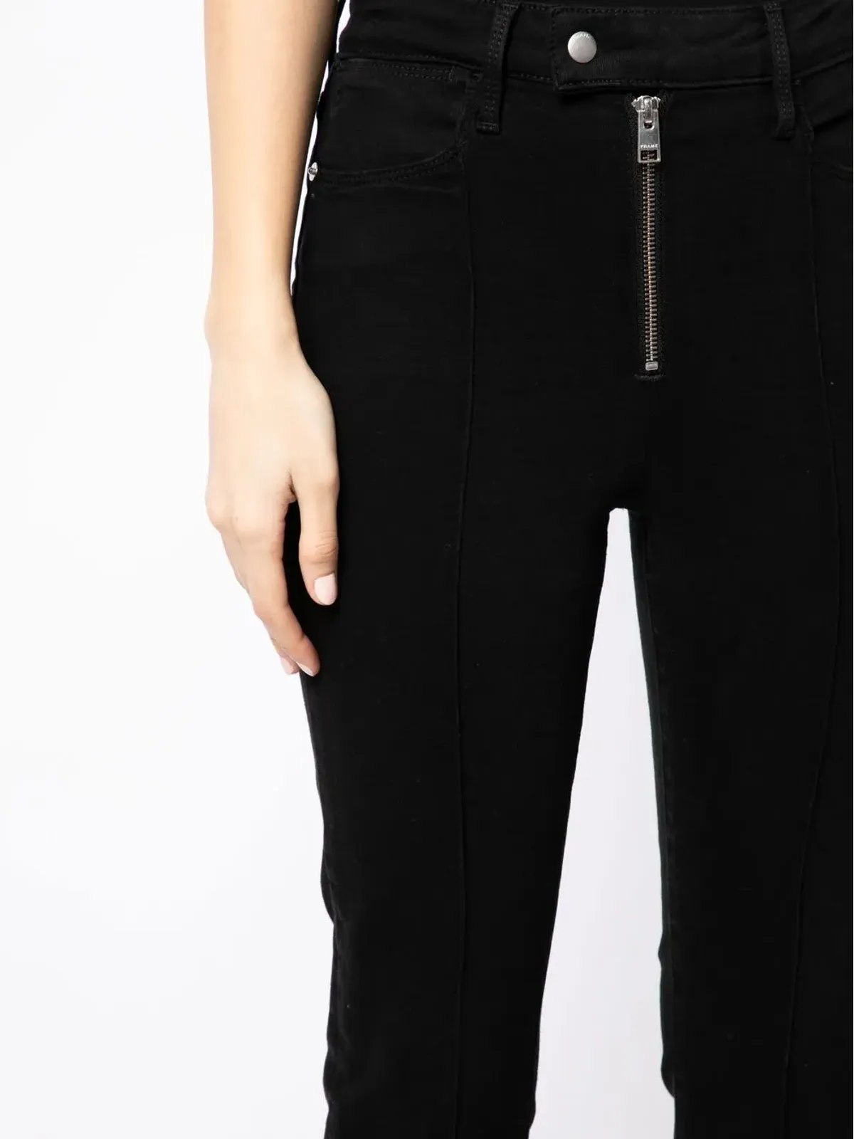 FRAME Le Super High jeans - Black - 画像5