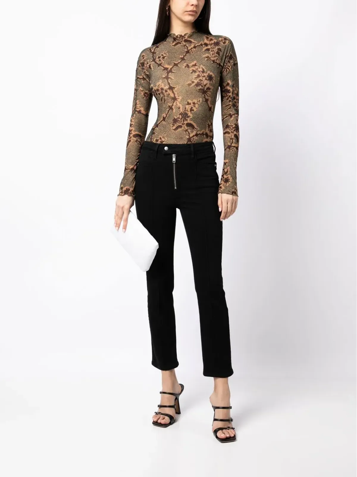 FRAME Le Super High jeans - Black - 画像2