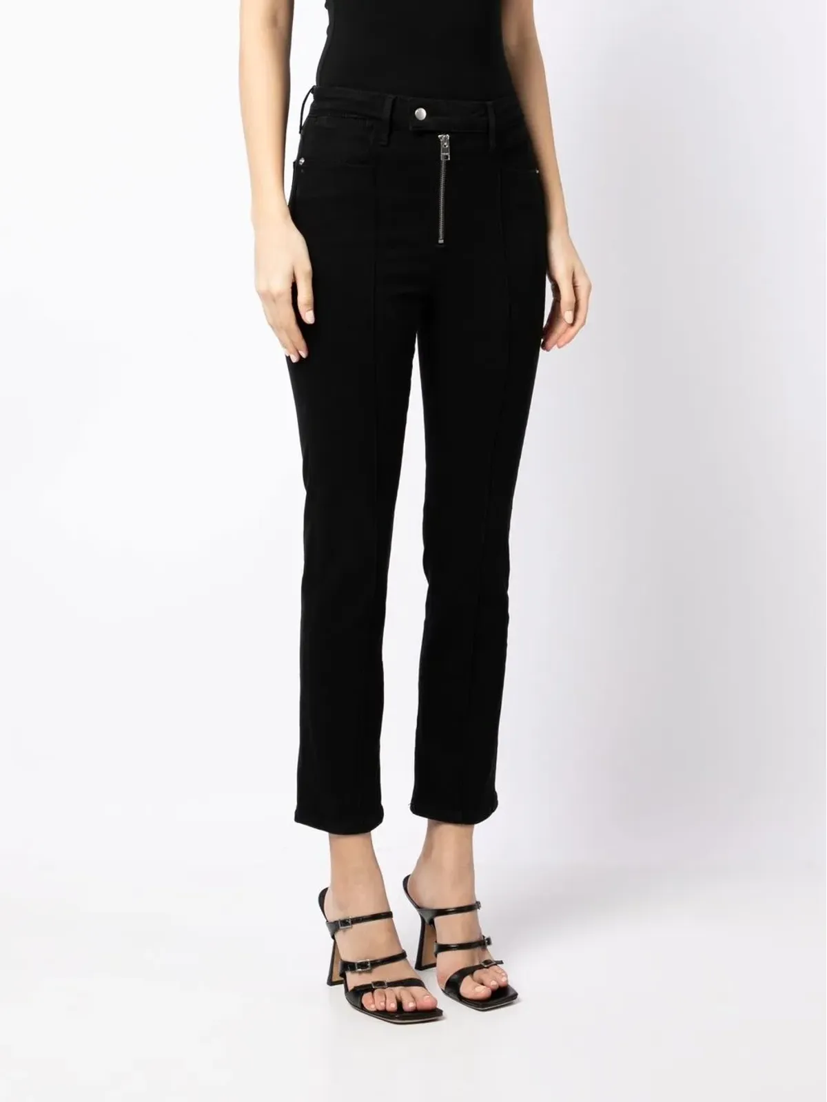 FRAME Le Super High jeans - Black - 画像3