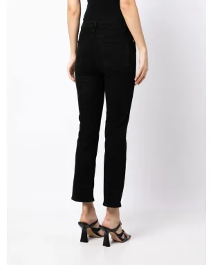 FRAME Le Super High jeans - Black - サムネイル4