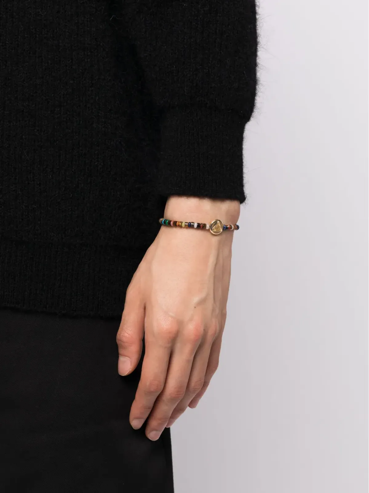 LUIS MORAIS 14kt Yellow Gold 荘厳なる光のビーズブレスレット - 多色 - 画像2