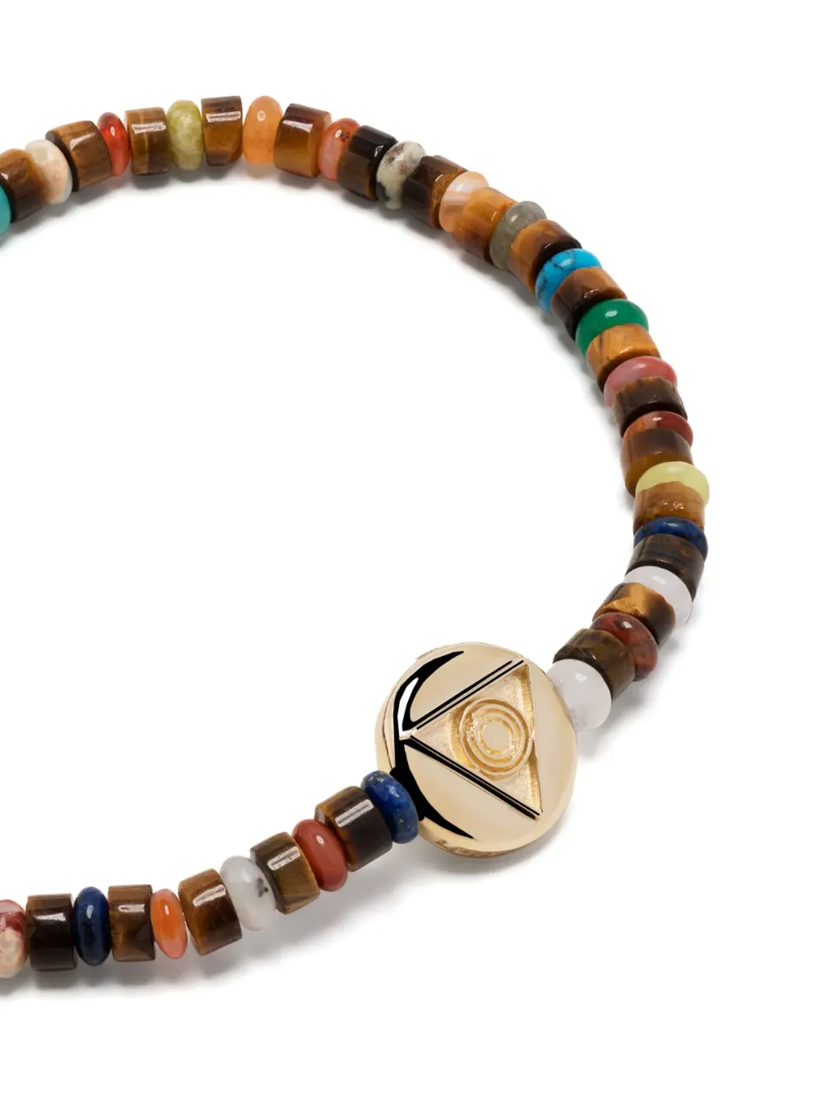 LUIS MORAIS 14kt Yellow Gold 荘厳なる光のビーズブレスレット - 多色 - 画像3