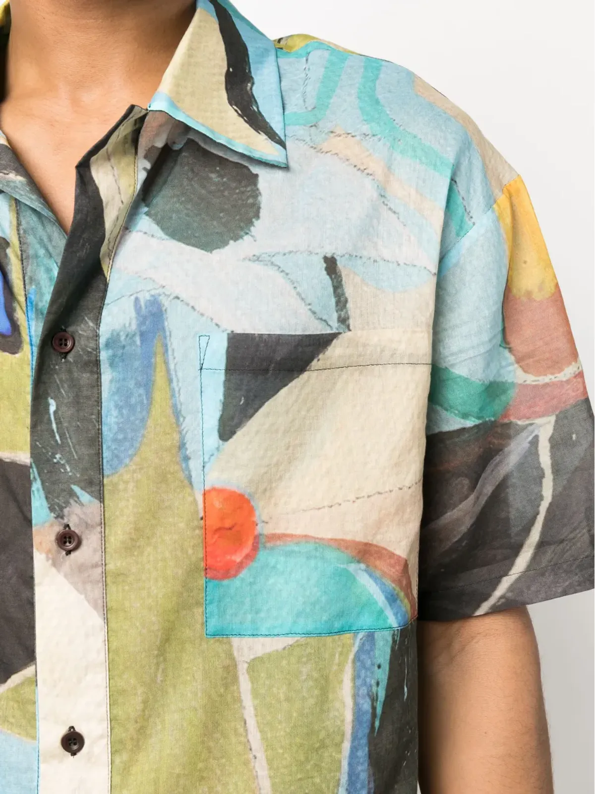 Bethany Williams Socialeボウリングシャツ - 画像5