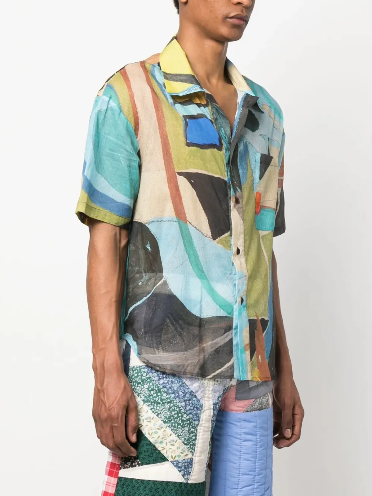 Bethany Williams Socialeボウリングシャツ - 画像3