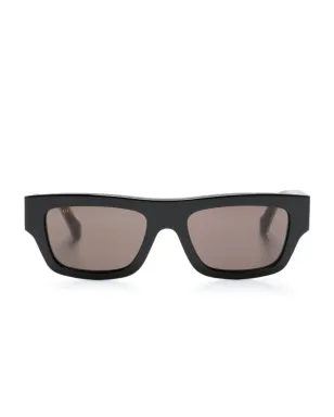 Gucci Eyewear スクエアフレーム ティント サングラス - サムネイル1