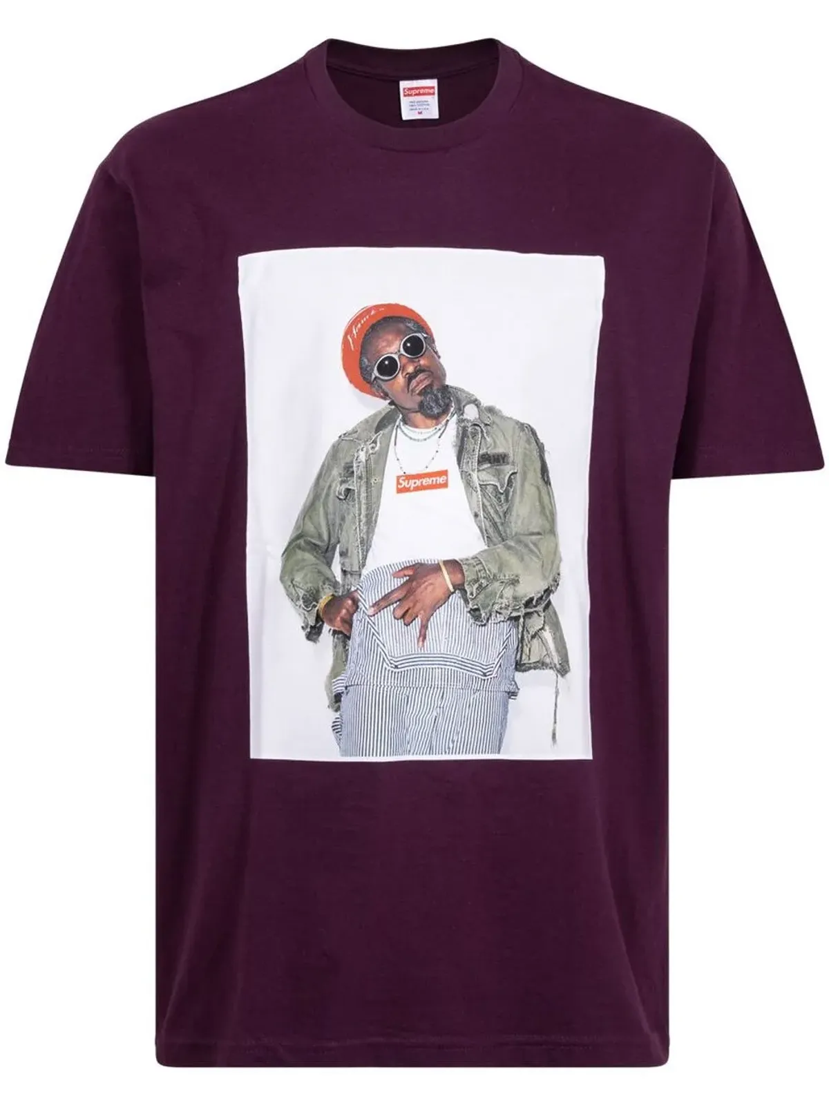 Supreme アンドレ3000 グラフィックプリント Tシャツ - 画像1