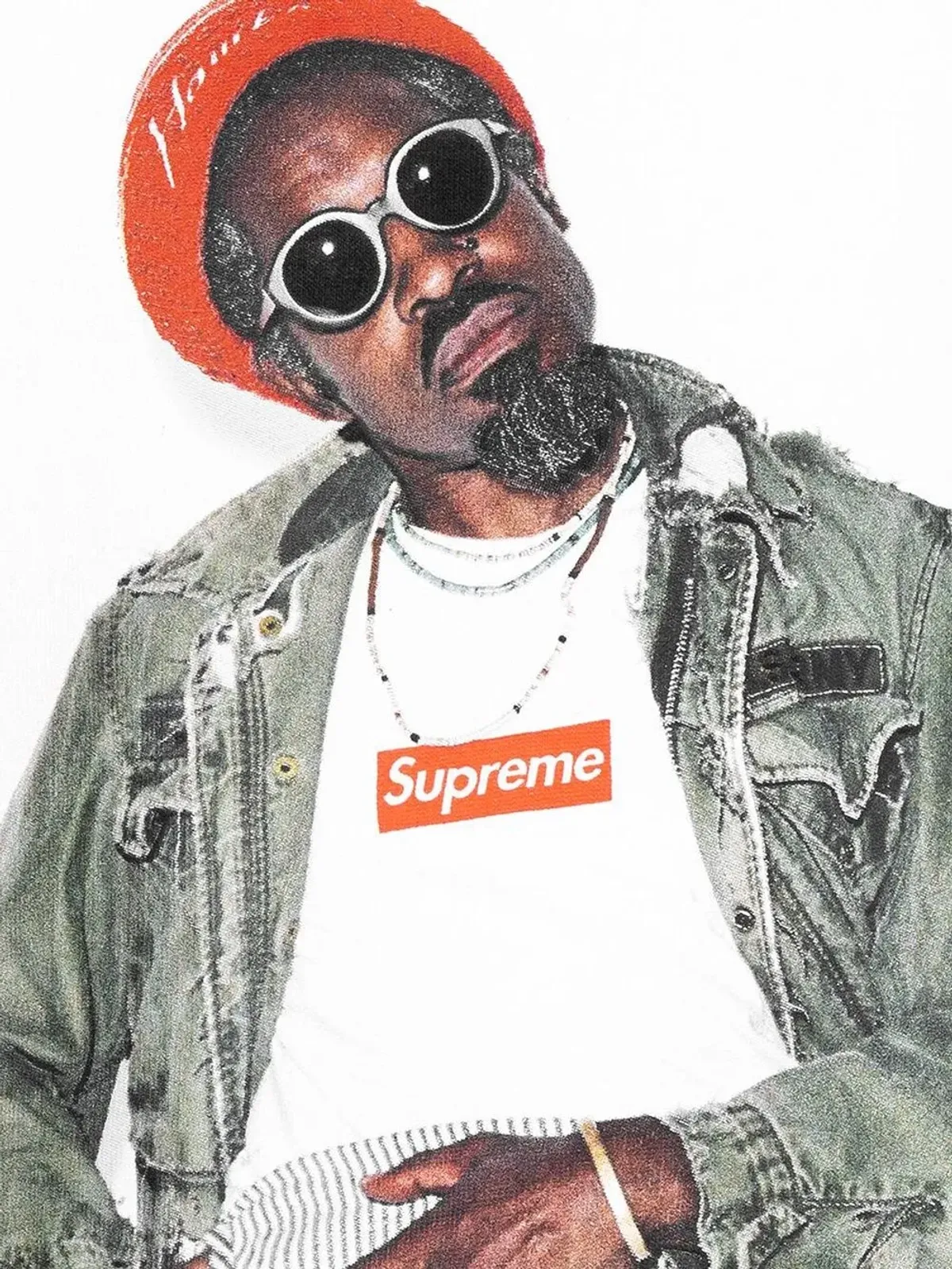 Supreme アンドレ3000 Tシャツ - 画像3