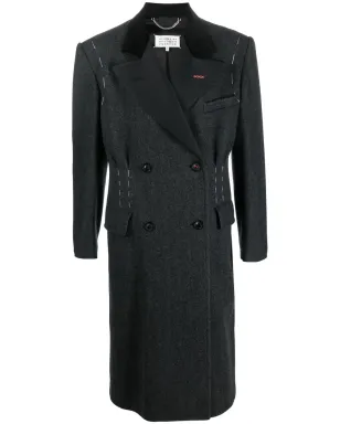 Maison Margiela Work-In-Progress ダブルブレストコート - サムネイル1